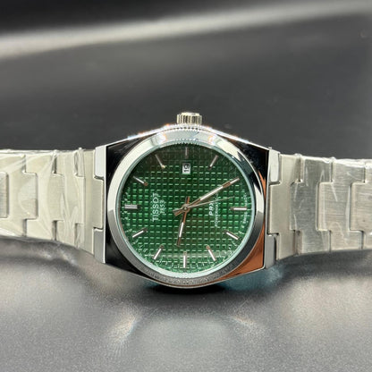 TISSOT PRX | Green Dial with Silver Chain