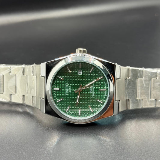 TISSOT PRX | Green Dial with Silver Chain