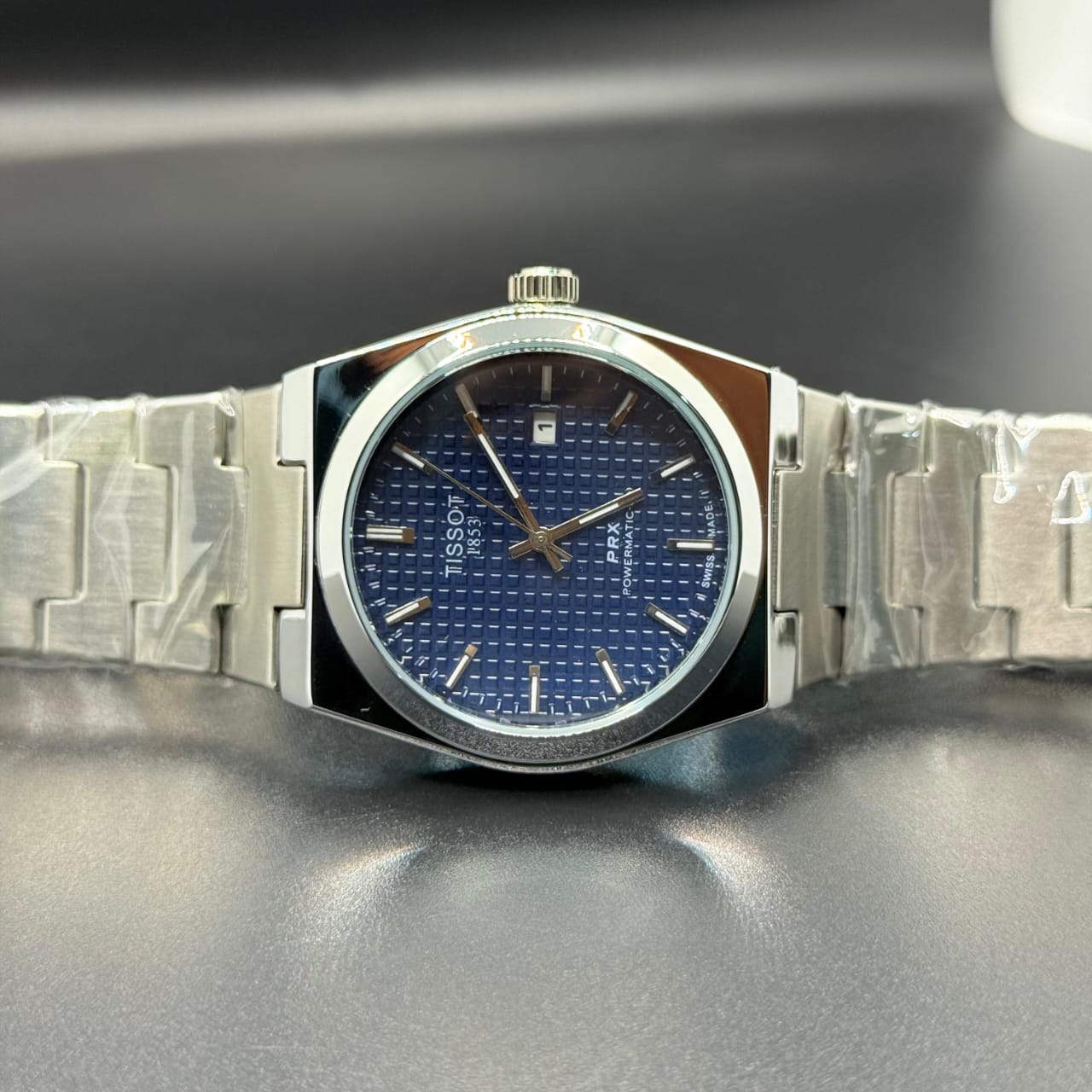 TISSOT PRX | Blue Dial with Silver Chain